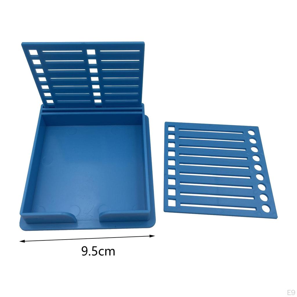 Creative Sticky Notes Organizer with Stencil for Home And Office