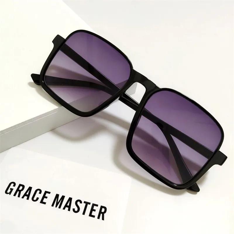 

Luxury Brand Design Eyewear Trending Goggles Oversized Square Sun Glasses UV400 Shades For UV400 Shades Goggles