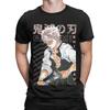 Sanemi Shinazugawa Demoned Slayered Men T Shirts Novelty Tee Shirt Short Sleeve Crew Neck T-Shirts Pure Cotton Big Size Tops