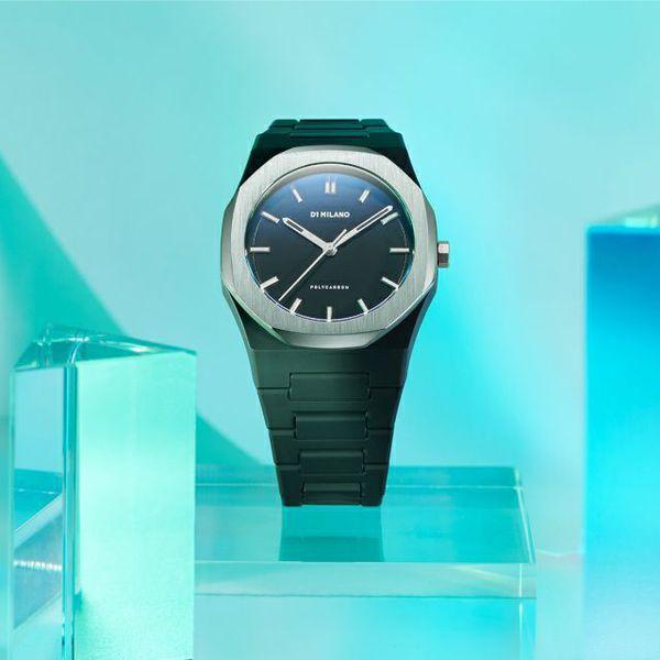 D1 Milano POLYCARBON Quartz 3-Hand PCBJ14 Wrist Watch