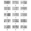 Nail Art Stamp Templates Plate Stencils Manicure Image Plate Gel Nail Polish DIY