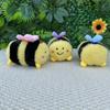 1 Piece Bag Pendant Cute Little Bee Doll Plush Toy Keychain Children'S Backpack Accessories Holiday Gifts
