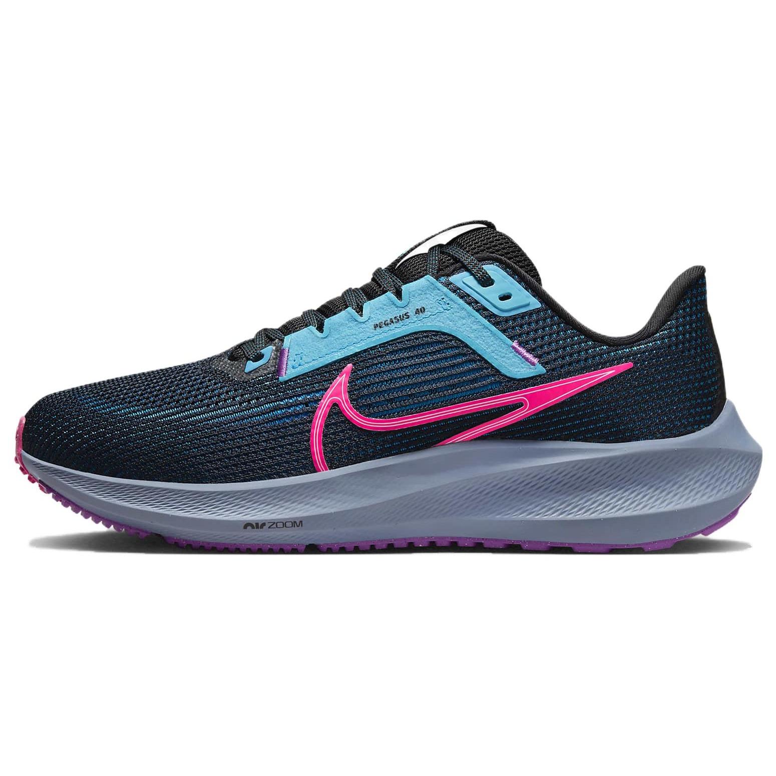 (WMNS) Nike Air Pegasus 40 SE Black Pink Green Abyss Women s FJ2974-001 EU 35.5