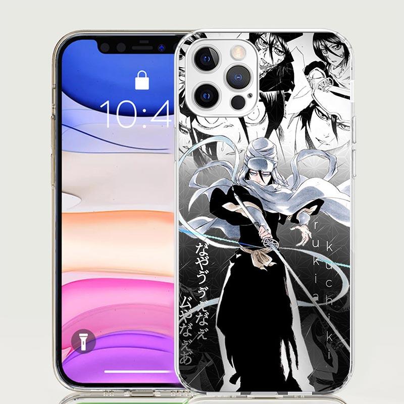 Bleach Kuchiki Rukia Phone Case For iPhone 17 Air 16 15 Plus 11 14 Pro Max 13 Mini 12 7 8 + SE Pattern Art Customized Cover 17 A