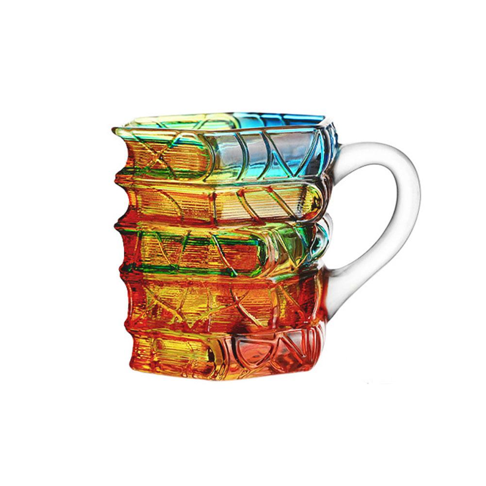 Retro Engine Coffee Mug,V8 Engines Stainless Steel Cup Personalized Double Wall Insulation Car Mug with Handle for Christmas