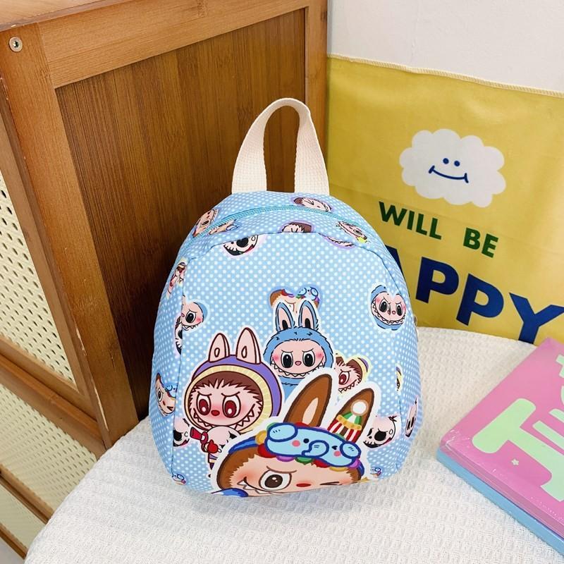 Backpack Featuring Kids Patterned Print Padded Shoulder Travel Straps