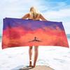 Minimalism Beach Towel,Sand Free Quick Dry Beach Towels Oversized Clearance, Lightweight Compact Travel Towel Picnic Blanket