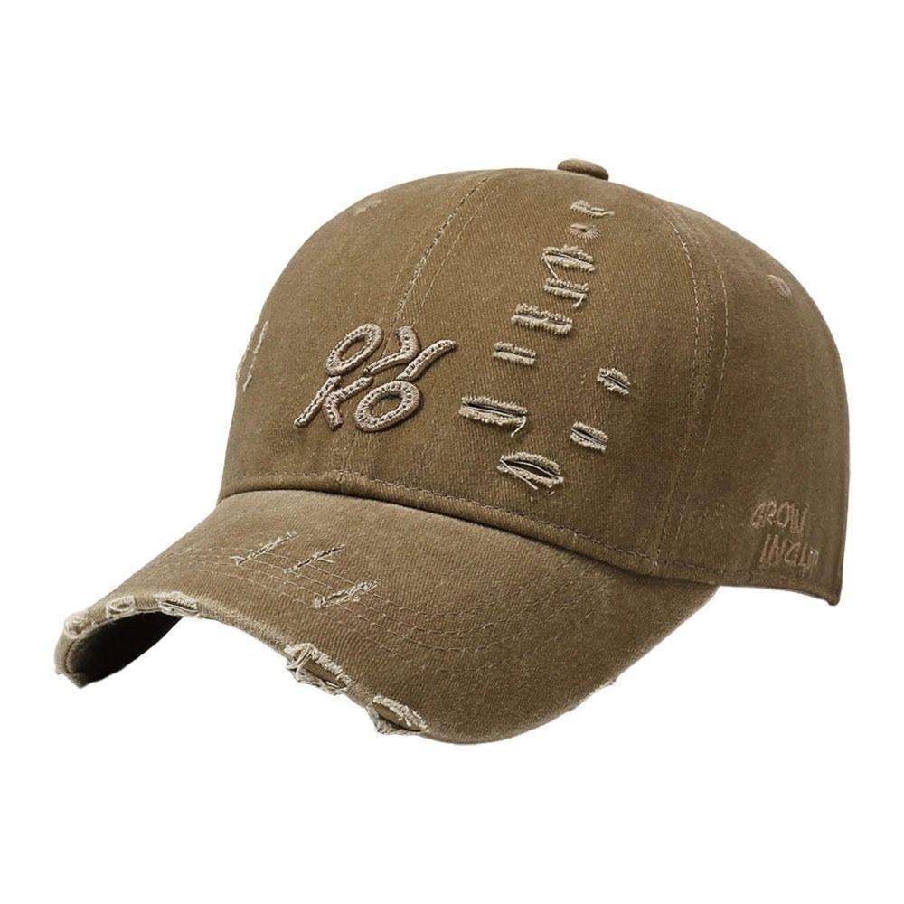 Cotton Baseball Cap Breathable Snapback Hat Casual Visor for Men Women