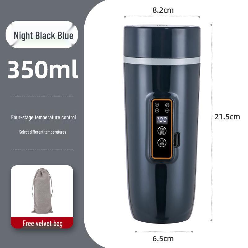 

Portable Car Kettle: 12V/24V Travel Essential for Heating Water