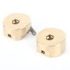 LCX Racing 1/10 RC Crawler CNC Brass AR44 Front Axle Steering Knuckles for Axial SCX10 II 90046 90047 Upgrades Parts Accessories