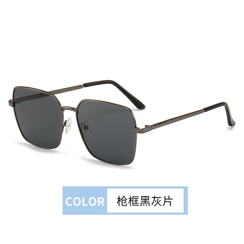 Fashion Large Frame Sunglasses Women Metal Retro Men Sun Glasses Shades UV400 Luxury Designer Driving Eyewear Gafas De Sol