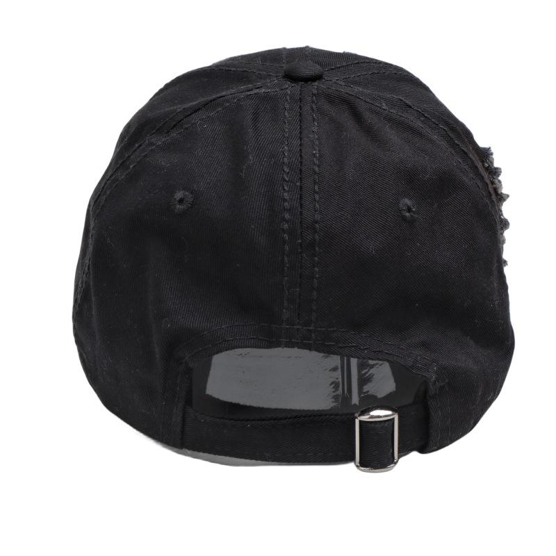 Zerrissene Baseballkappe im Vintage-Stil für Damen/Herren, Sonnenschutz-Schirmmütze für den Außenbereich