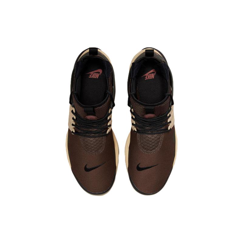 Nike Air Presto Mid Utility Baroque Brown Sesame Sequoia Canyon Rust Trendy Sneakers DC8751-200
