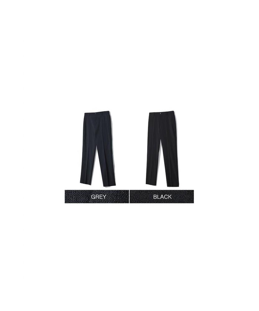 NOTIG Cool Touch Wool Blend Straight Slacks Black_Okg1Ptlp191K1