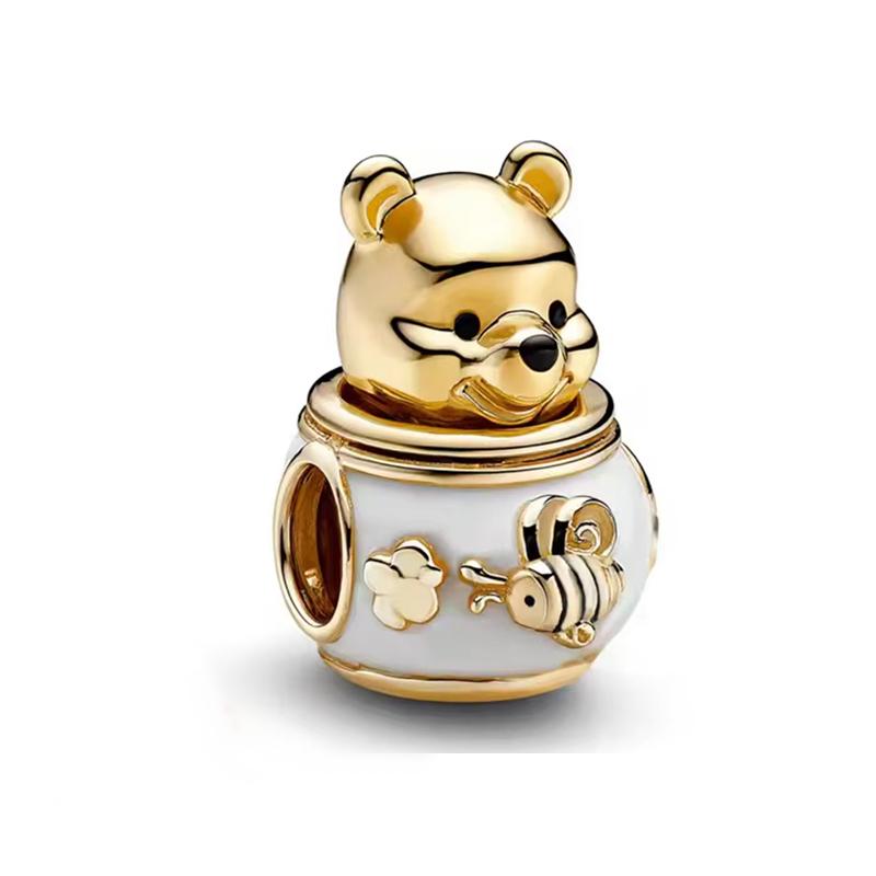 Neuer Disney Funkelnder Fremder Demodog Demogorgon Hänge Stitch Charm Perle Monster Passend für Original Armbänder DIY Schmuck Geschenke