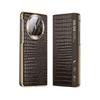 Huawei Matex6 Phone Case, Smart Sleep Magnetic Suction, X5 Anti-drop, X3 Flip Cover, High-end Crocodile Pattern Leather Case