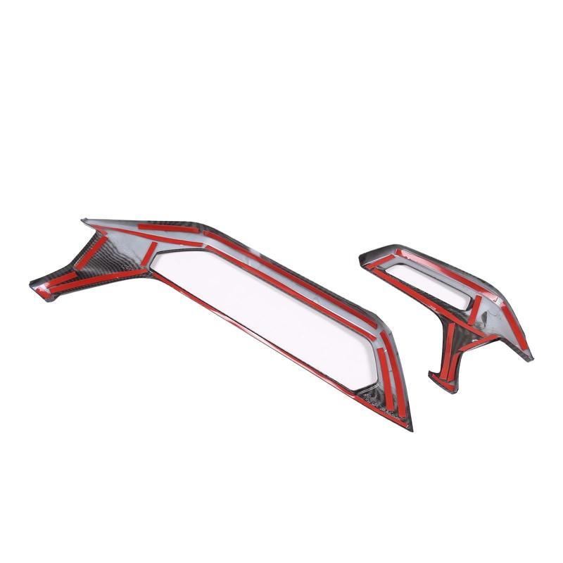 For BMW 1 Series 2 Series F40 F44 -2024 ABS Carbon Fiber Car Central Control Air Outlet Decorative Frame Sticker Accessories