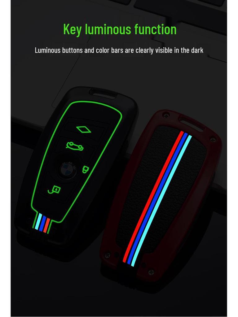 2022 SWM X3/X7/G01/G05 Men's Metal Smart Key Case with Buckle