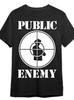Public Enemy Logo Pure Cotton Hip Hop Rap Icon Graphic Unisex T-Shirt Unisex T-Shirt