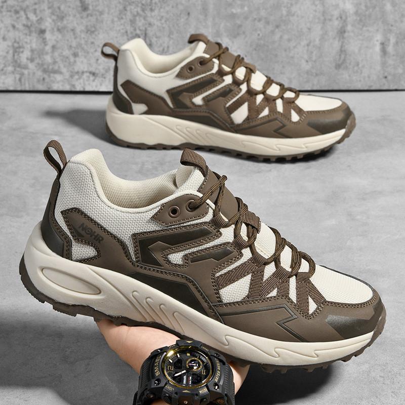 

Большие размеры мужские осенние новые походные ботинки сетчатые дышащие повседневные уличные спортивные туфли для кемпинга походы по бездорожью 47