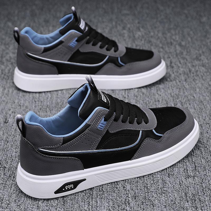 Sommer bequeme und atmungsaktive Trend vielseitige Studenten Board Schuhe Herren Freizeitschuhe Sport rutschfest kleine weiße Trendschuhe