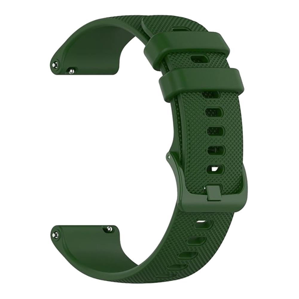 18mm 20mm Silikonový řemínek na hodinky Pro Garmin Vivoactive 5 3 4S Forerunner 165 645 245 55 Náramek Pro Venu 3S 2S Sq 2Plus Náramek