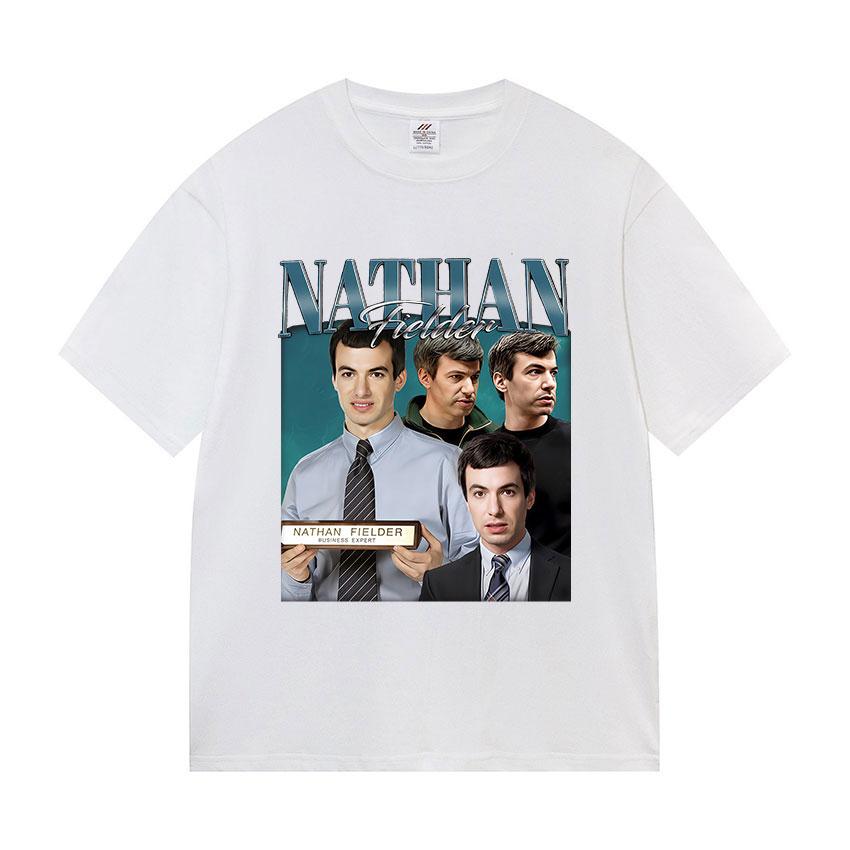 Nathan Fielder Funny Meme T Shirts Unisexs Classic Fashion Vintage Short Sleeve Tshirt Unisex Clothing Oversized 100 Cotton Tshirt