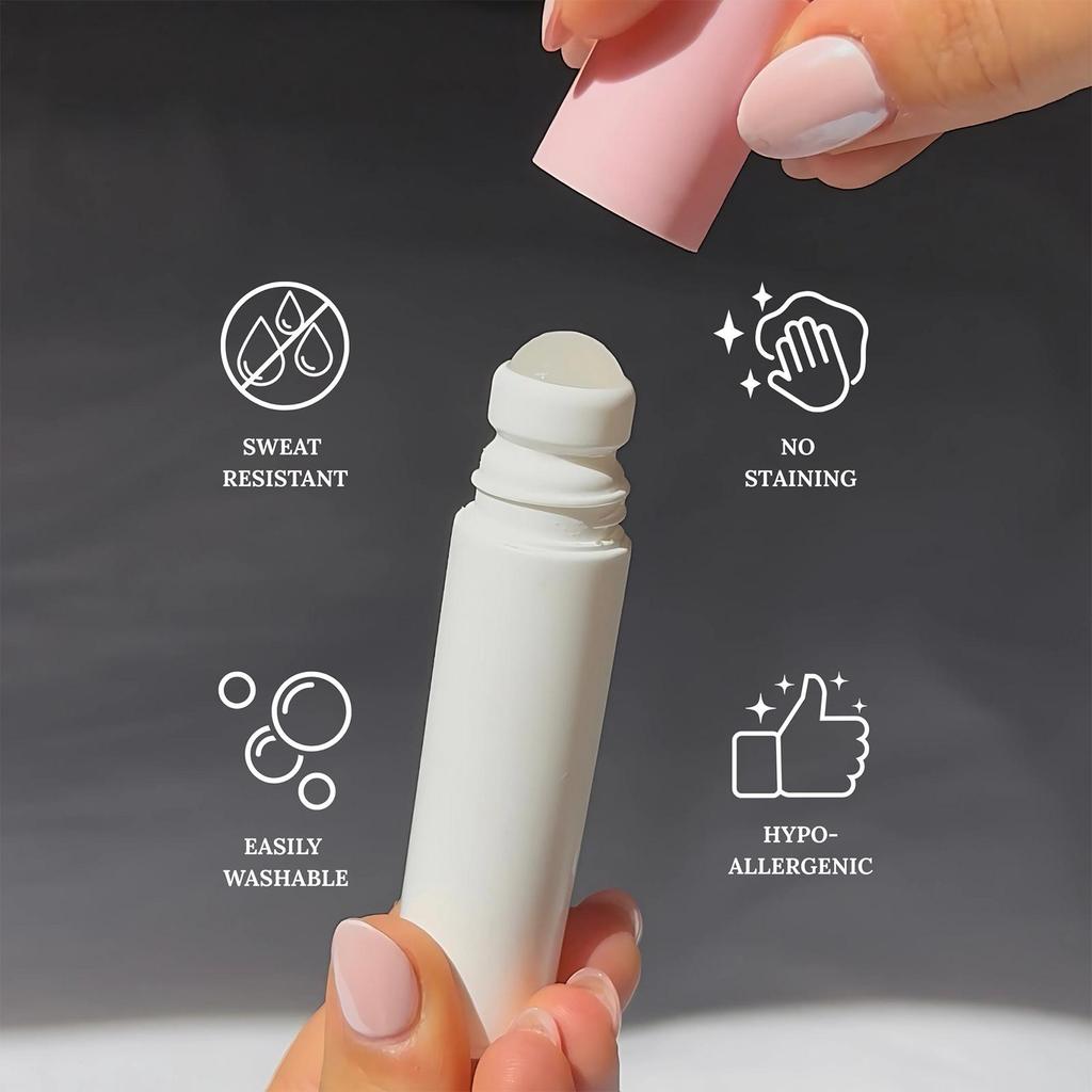 Anti-Slip Glue 20g Roll On Skin Adhesive For Clothing Dress Body Skin Anti-exposure Bra Non-slip Fixed Protect Girls' Privacy