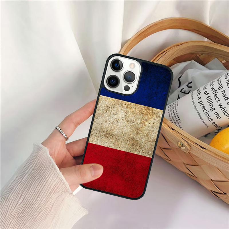 France National Flag Celular Mobile Smartphone Cases For iPhone 17 Air 16e 15 14 12 13 11 Pro MAX Plus Coque Fundas