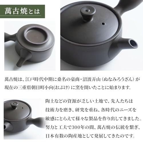 Kamoshika Douguten Teapot and Teacup Set (Tea Time - 100ml Teapot Set) Tea Set, Cafe-Style, Modern Japanese Tableware, Perfect for Guests and Guests,