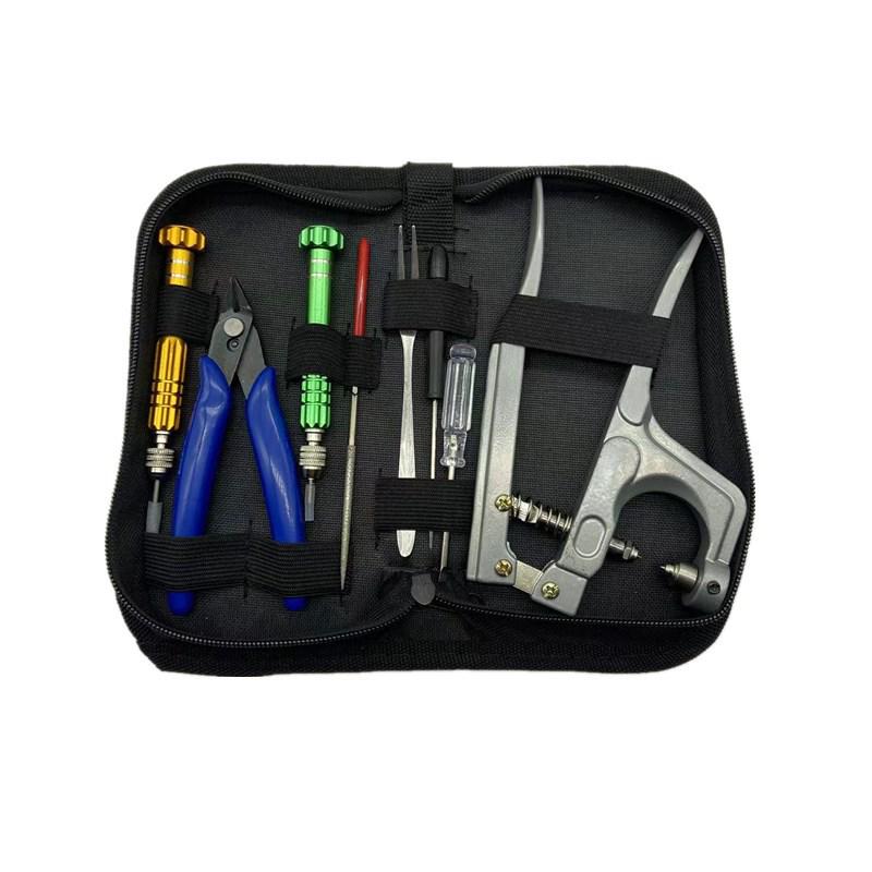 Yuquan Badminton Racket Grommet Replacement & Flaring Pliers Tool, Dark Grey