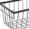 3 Pack Freezer Organizer Bins, Refrigerator Basket, Versatile Stackable Storage Container for