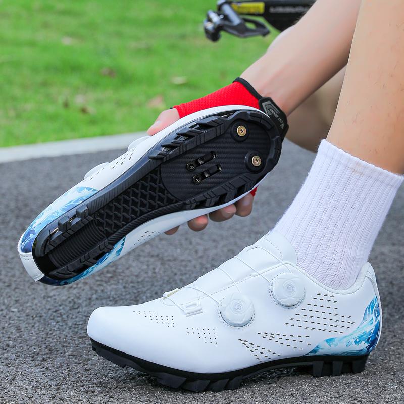 2025 Men's And Women's MTB Cycling Shoes SPD Outdoor Speed Road Bike Racing Shoes Non-Slip Breathable Wear-Resistant BOA Knob