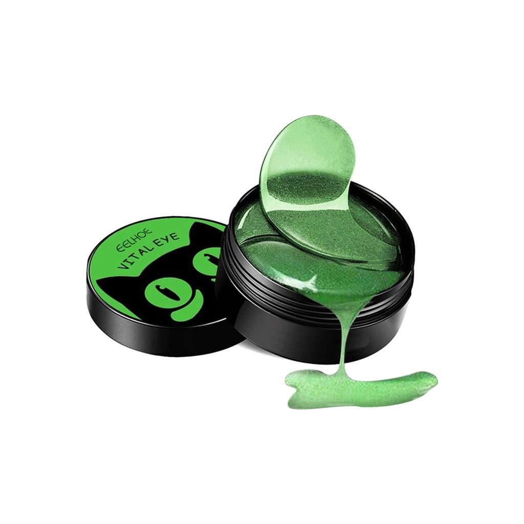 60Pcs Seaweed Collagen Mask Remove Dark Circles Anti Age Bag Eye Wrinkle Korea Skin Care Natural Moisturizing Gel Eye Patches