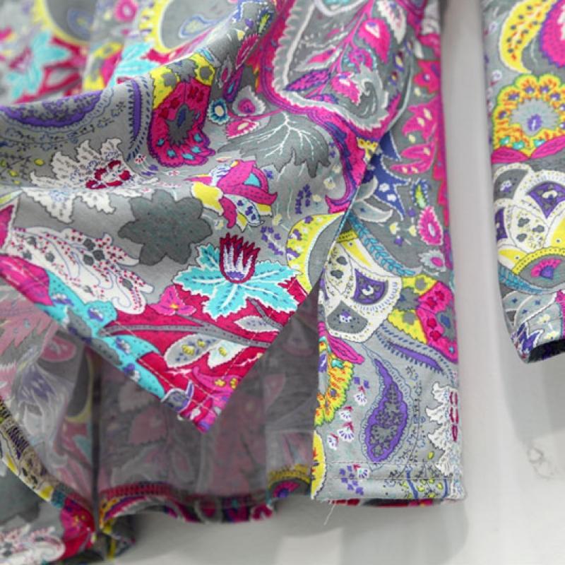 SHiz Madam Women S Large Flower Pattern paiSley Home Set GrandmotHer pajamaS H
