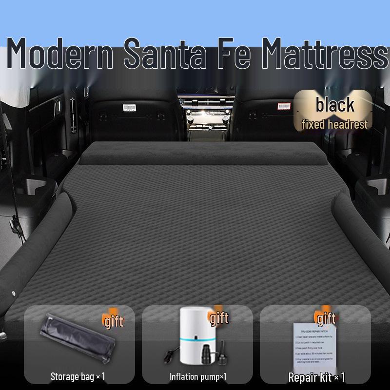 Hyundai Santa Fe Car Mattress: Rear Seat and Trunk Sleeping Mats