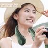 Outdoor Mini Neck Fan Portable Bladeless USB Mute Sports Fans, 3-speed Ultra Endurance Function,  Perfect Summer Gift