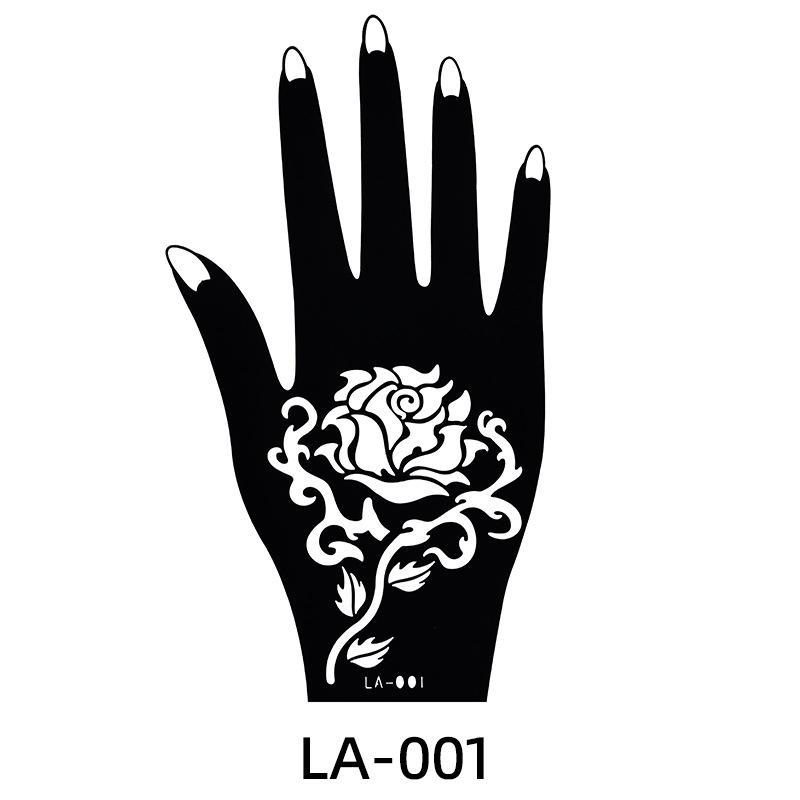 Hollow Tattoo Sticker Waterproof Indian Hannah Tattoo Template Hand Painted Diy Painted Hand Tattoo