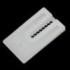 8pcs Toilet Shims High-quality Soft Plastic Stackable Transparent