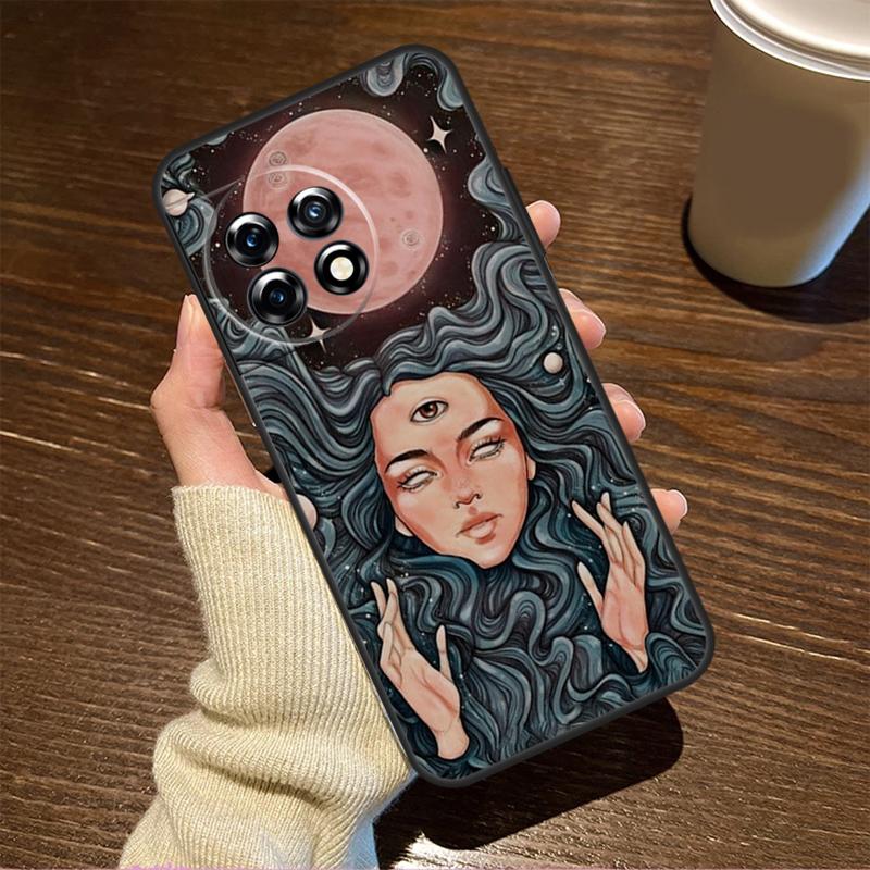 Spiritual Trippy Psychedelic Case For OnePlus 13T 10T 8T 10R 13R 15 R 13 12 11 9 10 Pro Nord CE 5 2 3 4 Lite N20 N30 Cover