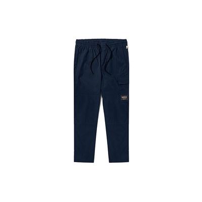 Multi-Pocket Woven Cargo Pants Men Pants Deep-Sapphire-Blue A27G3-433