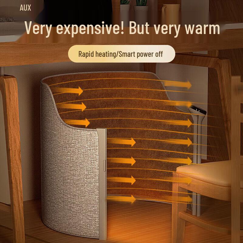 Aux Podgrzewacz do stóp z grafenu i grzejnik pod biurko