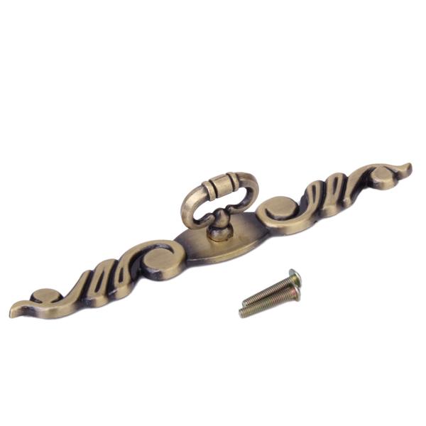 Brass Vintage Cupboard Cabinet Knob Kitchen Drawer Door Pull Handle Hardware