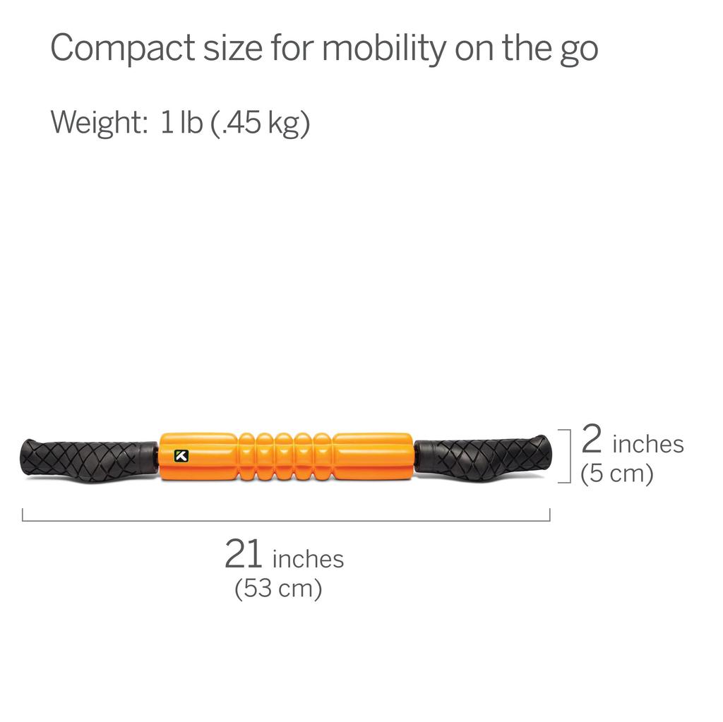 Japanese TRIGGERPOINT Grid Foam Roller STK Orange 04415 Myofascial Release Handheld [Genuine Product]