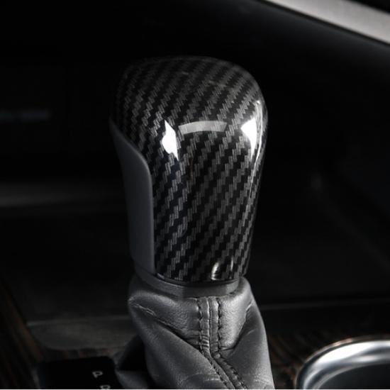 Carbon fiber Car Gear Shift Knob Trim For Toyota Corolla Cross -2025