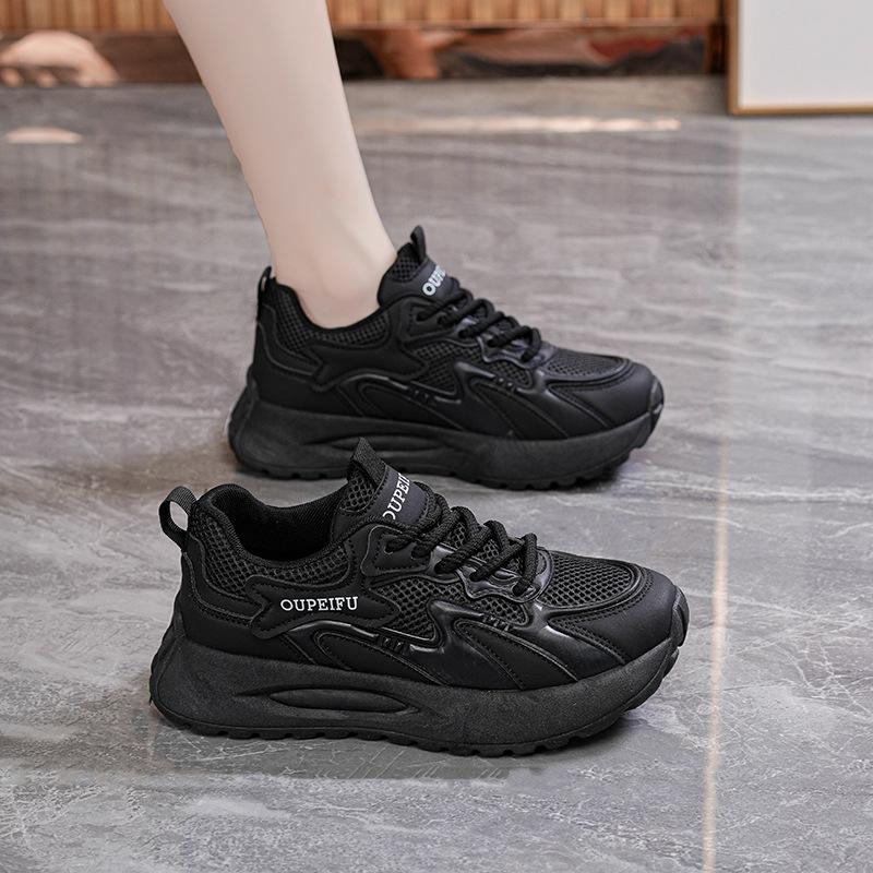 Summer new ins dad street shot student sneakers heightening casual shoes XFG
