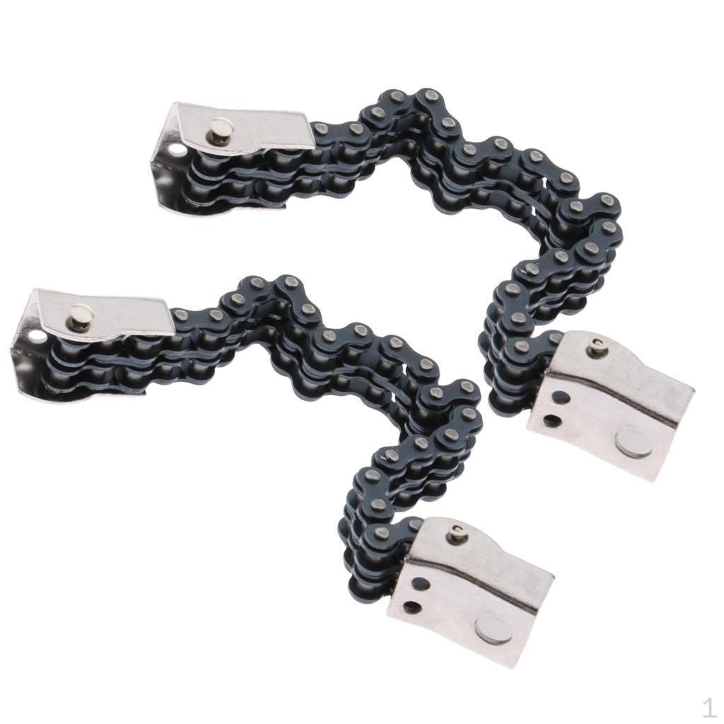 2pcs Practical Drum Pedal Chain with Percussion Instrument Accessory