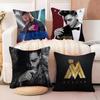 Pretty Boy Music Singer M-Maluma 3 Pillow Case Linen Pillow Case Sofa Home Decor Cushion Cover Cushion Cove