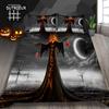 Halloween Duvet Cover Set Thumbedding Halloween Decor Mysterious Forest Bedding Set Polyester Double Queen King Size Quilt Cover