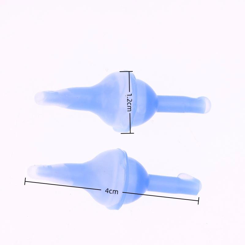 1Pair Inflatable Ear Plugs Reusable Noise-Reducing Earplugs For Sleep Swimming Travel Waterproof Silicone Sound Blocking Earplug